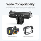 For Insta360 GO Ultra aMagisn Metal Magnetic Quick Release Mount 2.0 Lockable Adapter, For Insta360 GO Ultra