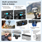 For Insta360 GO Ultra aMagisn Metal Magnetic Quick Release Mount 2.0 Lockable Adapter, For Insta360 GO Ultra