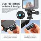 For Insta360 GO Ultra aMagisn Metal Magnetic Quick Release Mount 2.0 Lockable Adapter, For Insta360 GO Ultra