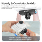 For Insta360 GO Ultra aMagisn Metal Magnetic Quick Release Mount 2.0 Lockable Adapter, For Insta360 GO Ultra