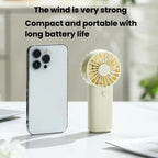 F50 Compact Mini Handheld Fan High Wind Desktop Fan For Dormitory