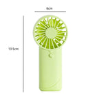 F50 Compact Mini Handheld Fan High Wind Desktop Fan For Dormitory