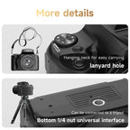 4K Flip-Screen High-Definition Waist-Level Viewfinder SLR Digital Camera, DC207, DC20 + Flash + CPL Lens + Lens Hood + Handheld Tripod