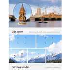 4K Waist-Level Viewfinder Flip-Screen Selfie Mirrorless Digital Camera, Crocodile Leather, Pebbled Texture, Crocodile Leather + Neck Strap, Pebbled Texture + Neck Strap