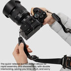 Cwatcun D275 Universal Camera Shoulder Strap Outdoor Anti-Drop Quick-Release Breathable Camera Sling, D275