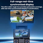 A9 HD Night Vision Dash Camera 360-Degree Parking Monitor With Mobile Phone Connection, Front+Left+Right, Front+Left+Right+Rear, Front+Left+Right+GPS Tracking Antenna