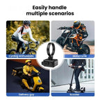 Q17 Bluetooth Riding Phone Remote Control Music Track Switch Remote For Motorcycle & Bicycle, Q17