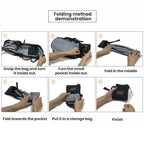 Foldable Waterproof Extra Large Motorcycle Helmet Backpack
