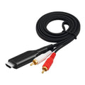 1m HDMI ARC To RCA Audio Cable Audio Extractor Adapter For Audio Systems & Speakers