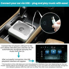 Multi-Functional Car External CD Player With USB Lossless Connection To HiFi Player