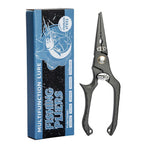 Stainless Steel Lure Pliers Multi-Function Fishing Pliers Hook Remover, Solid Handle