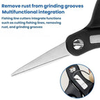 Multifunctional Fishing Line Cutter with Hook Sharpener - Fishing Tool