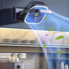 Desktop Mini Office Silent USB Wall-Mounted Fan, Gray Plug-in, Gray Rechargeable 1200mAh, Gray Rechargeable Oscillating 2400mAh, White Plug-in, White Rechargeable 1200mAh, White Rechargeable Oscillating 2400mAh