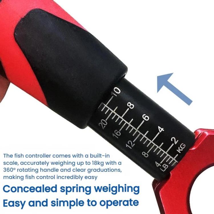 Fish Gaff With Scale Multi-Functional Lure Fishing Pliers