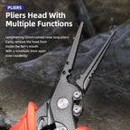 Multifunctional Lure Pliers Stainless Steel Fishing Pliers