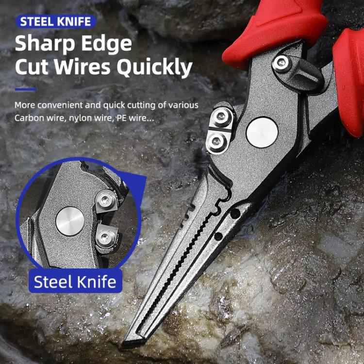 Multifunctional Lure Pliers Stainless Steel Fishing Pliers