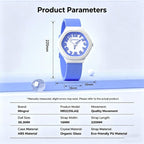 MINGRUI Kids Analog Watch 3ATM Waterproof Simple Quartz Wrist Watch for Girls Boys
