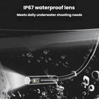 TESLONG WF200 WiFi HD Endoscope With LED Lights Handheld Industrial Inspection & Repair Borescope, Dual-Lens 8mm/5m