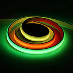 Waveshare RGBWC Colorful COB LED Strip, WS2812B Control Chips, IP65 Protection, Programmable LED Strip, 1m, 5m