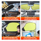 Office Computer Car Sunshade All-Around Anti-Glare Sunblock, Clip-on Green, Clip-on Black, Clip-on Blue, Clip-on Pink, Suction Cup Green, Suction Cup Black, Suction Cup Blue, Suction Cup Pink, Suction Cup + Clip Green, Suction Cup + Clip Black         ...