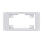 HomeRack 7 Inch DSI Display Mounting Panel, 3U Mounting Space, Compatible With Official Raspberry Pi 7inch Touch Displays, Waveshare 34390