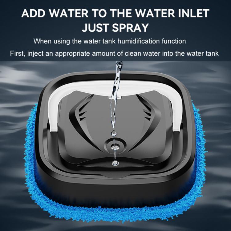 P6 Mini Rechargeable Household Floor Sweeping Robot Smart Multifunctional Floor Mop Cleaner, White With 1 Towel, Black With 1 Towel, White With 3 Towels, Black With 3 Towels