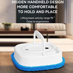 P6 Mini Rechargeable Household Floor Sweeping Robot Smart Multifunctional Floor Mop Cleaner, White With 1 Towel, Black With 1 Towel, White With 3 Towels, Black With 3 Towels