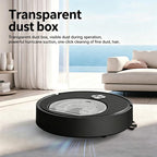 Robot Vacuum Cleaner 3-in-1 Sweeping, Vacuuming & Mopping With Visual Large Dustbin
