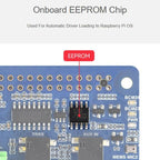 DA7212 I2S Audio Board For Raspberry Pi, Stereo Encoding/Decoding, Waveshare 34213