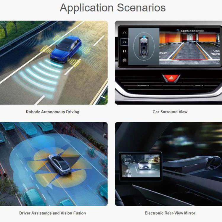 Waveshare 34128 4-Ch GMSL Camera Adapter Board, Equipped With MAX9296 Deserializer, For Raspberry Pi 5, EU Plug, UK Plug, US Plug