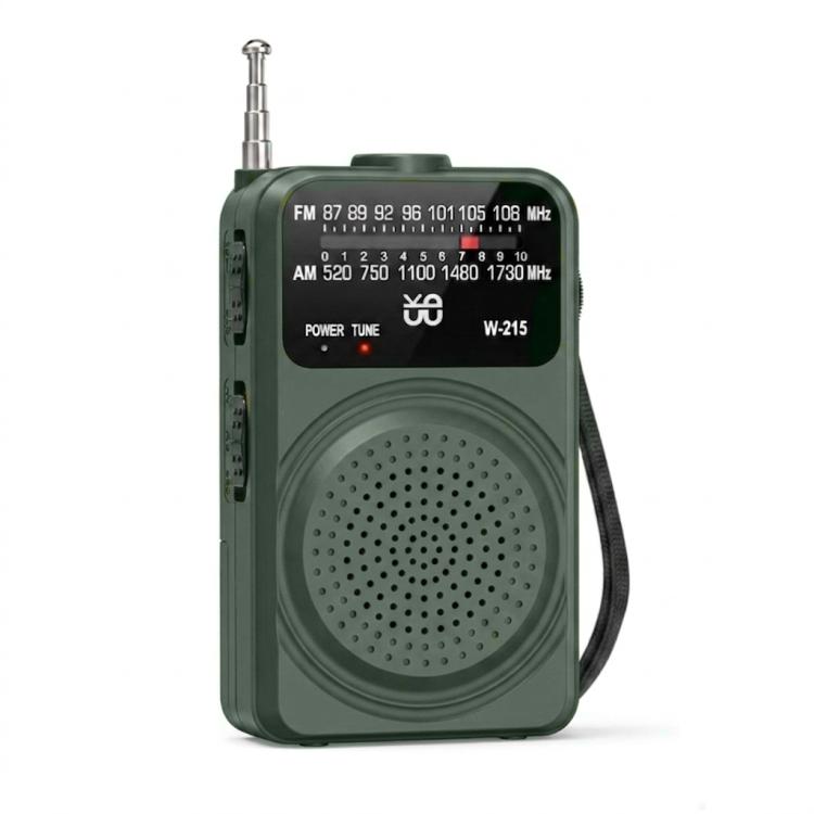 WDK FM/AM All-Band Portable Radio, English