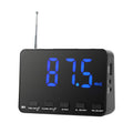 WDK Single-Band FM Digital Extra-Large Screen Display Alarm Clock Radio, For EU, For US