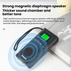 WDK Portable FM/AM Full-Band Mini Digital Display Radio, For EU, For US