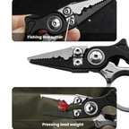 Mini Lure Pliers Micro Open-Ring Pliers Portable Fishing Line Cutters, Black Gray, Black Gray+Retractable Lanyard