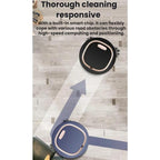Fully Automatic Home Smart USB Rechargeable Cleaning Robot