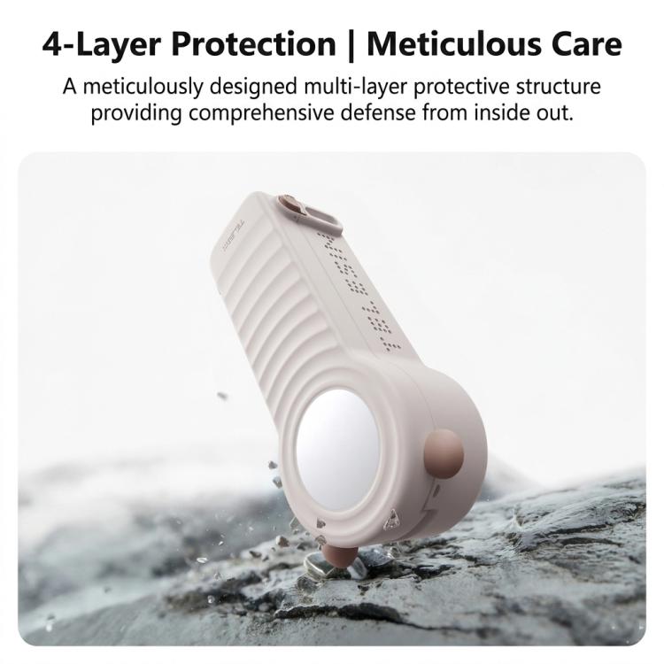For DJI Osmo Pocket 4 TELESIN DisAdv Case Multi-Functional Storage Shell with Magnetic Filter Organizer