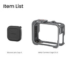For Insta360 Ace Pro 2 / Ace Pro AMagisn Metal Camera Cage 2.0 With Quick-Switch Vertical/Horizontal Shooting, Cold Shoe Mount