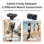 aMagisn 360-Degree Rotatable Magnetic Quick Release Mount For Insta360 Ace Pro 2 / Ace Pro / X5 / X4 Air, For Insta360 Ace Serirs/X5/X4 Air