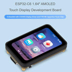Waveshare ESP32-C6 1.64 Inch AMOLED Touch Display Development Board, 280 X 456 Resolution, Supports Wi-Fi 6 And BLE 5, Not Welded, Welded