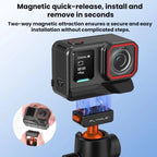 For Insta360 Ace Pro / 2 / X5 Flymile Quick-Release Selfie Extension Pole Tripod