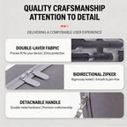 For DJI Osmo Pocket 4 Hard Carrying Case Portable Travel Storage Bag with Wrist Strap & Soft Flannel Inner