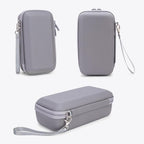 For DJI Osmo Pocket 4 Hard Carrying Case Portable Travel Storage Bag with Wrist Strap & Soft Flannel Inner