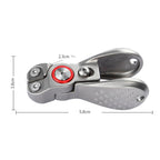 Portable Mini Line Cutter PE Line Scissors Stainless Steel Lure Pliers, Silver