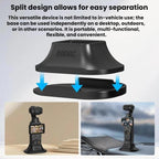 For DJI Osmo Pocket 4 / 3 BRDRC Car Desktop Silicone Mount