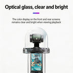 For DJI Osmo Pocket 4 Waterproof Case 60M/196ft Diving Housing Shell with 540-degree Panoramic View Underwater Accessories for Surfing Snorkeling