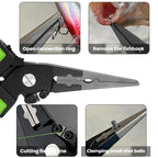 Stainless Steel Fishing Shears Line Cutters Loop Openers Hook Removers