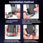 For DJI Osmo Pocket 3 / 4 BRDRC Multi-Functional Magnetic Base Adapter Frame Extension Stand, For DJI Osmo Pocket 3 / 4 Titanium