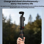 DJI Osmo Pocket 4 / 3 Flymile Magnetic Quick-Release Charging Adapter
