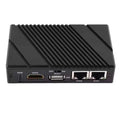 For Raspberry Pi CM5 Gigabit / 2.5G Dual Ethernet Mini-Computer Supports Dual RJ45 Ethernet Ports, 4K Display Output And Dual MIPI Interfaces, Waveshare 34180
