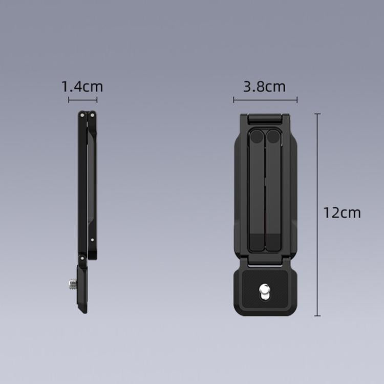 DJI Osmo Pocket 4 / 3 BRDRC Magnetic Tripod Metal Mounting Bracket